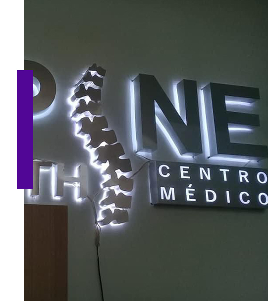 Letras en Latón